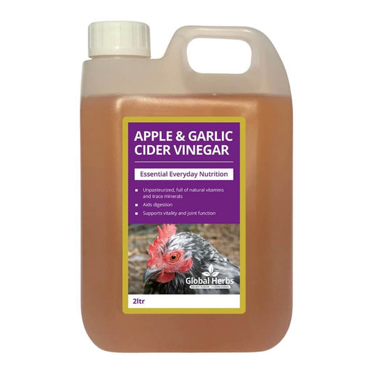 Apple Garlic Cider Vinegar - For Chickens - Pet Supplier Store