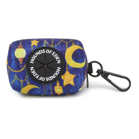 Arabian Nights - Blue and Gold Poop Bag Holder - Pet Supplier Store