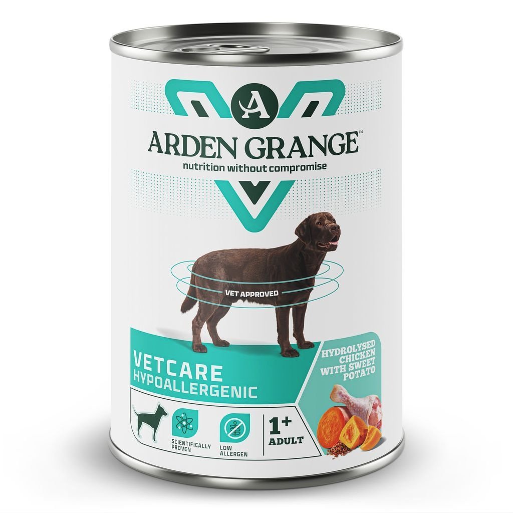Arden Grange VetCare Hypoallergenic Chicken with Sweet Potato 395g x 6 - Pet Supplier Store
