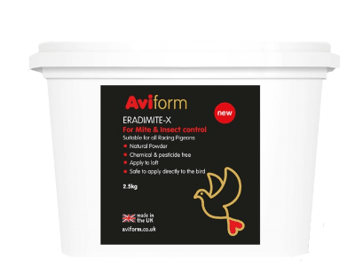 Aviform ERADIMITE-X Red Mite Powder for Racing Pigeons - Pet Supplier Store