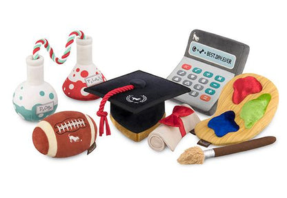 Back To School Doggie Digits Calculator Plush Dog Toy - Pet Supplier Store