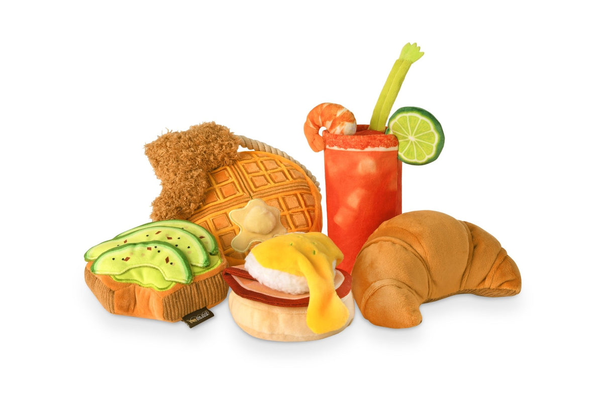 Barking Brunch Avo-Doggo Toast Plush Dog Toy - Pet Supplier Store