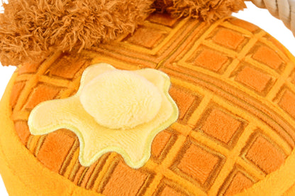 Barking Brunch Chicken & Wooffles Plush Dog Toy - Pet Supplier Store