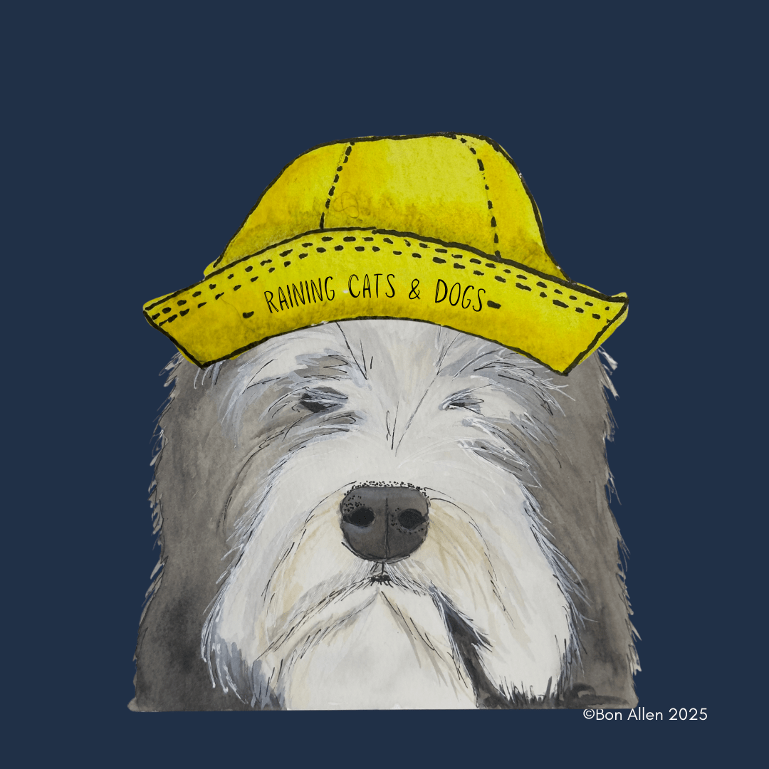 Bearded Collie Golf Umbrella: The Hairicane Handler - Pet Supplier Store
