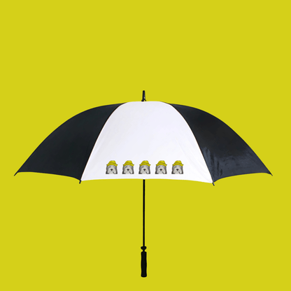 Bearded Collie Golf Umbrella: The Hairicane Handler - Pet Supplier Store