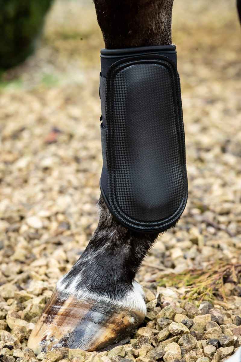Double Locking Brushing Boots - Black