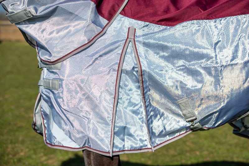 Fly Turnout Combination Rug -burgundy
