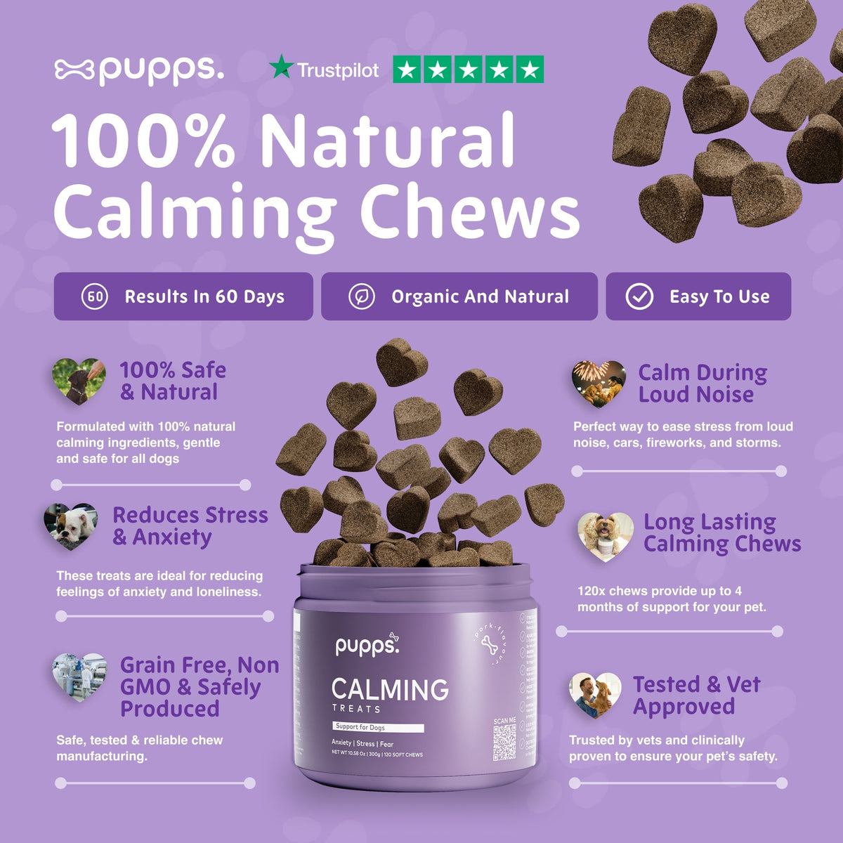 Calming Treats - Pet Supplier Store