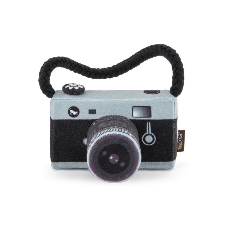 Camera Plush Dog Toy - Pet Supplier Store