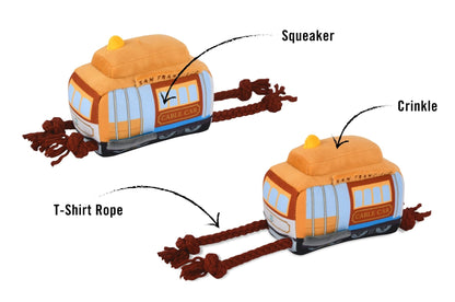 Canine Commute San Pup cisco Cable Car dog toy - Pet Supplier Store