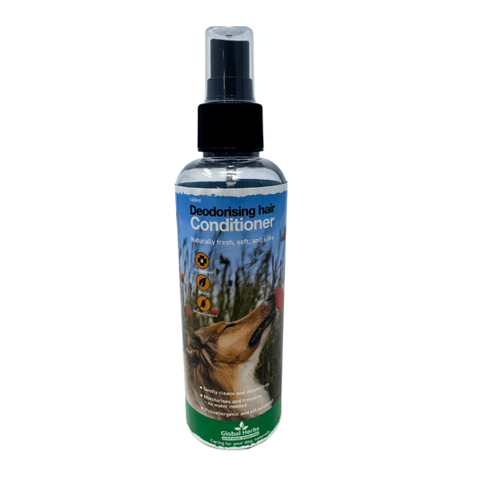 Canine Deodorizer and hair conditioning spray 160ml - Global Herbs - Canine - Pet Supplier Store