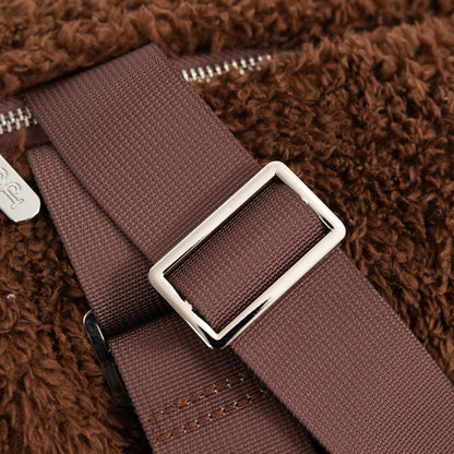 Soho Poms Carnaby Teddy Bear Carrier - Cocoa Bean