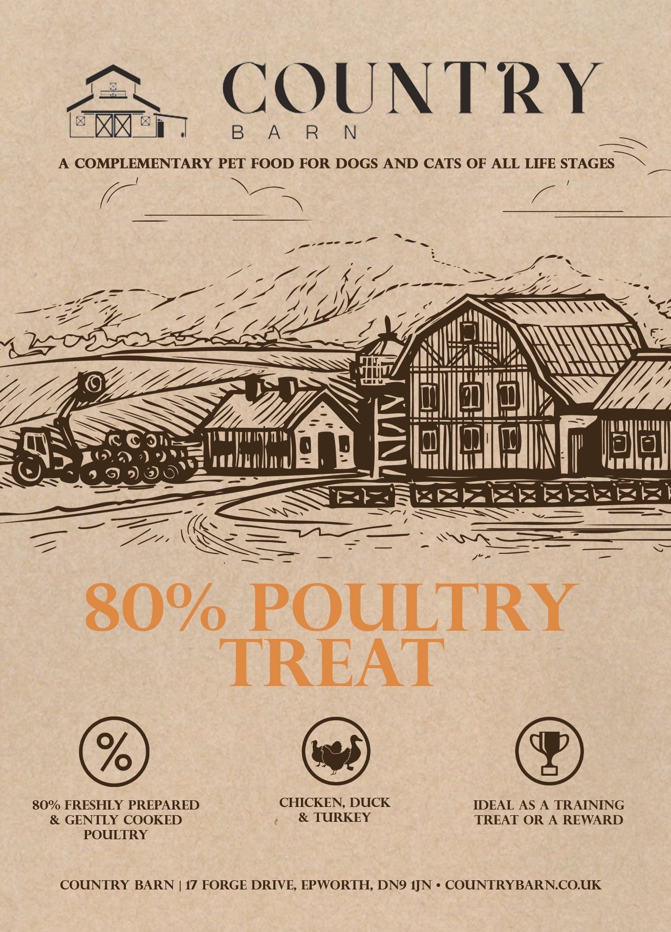 Chicken, Duck & Turkey - Pet Supplier Store