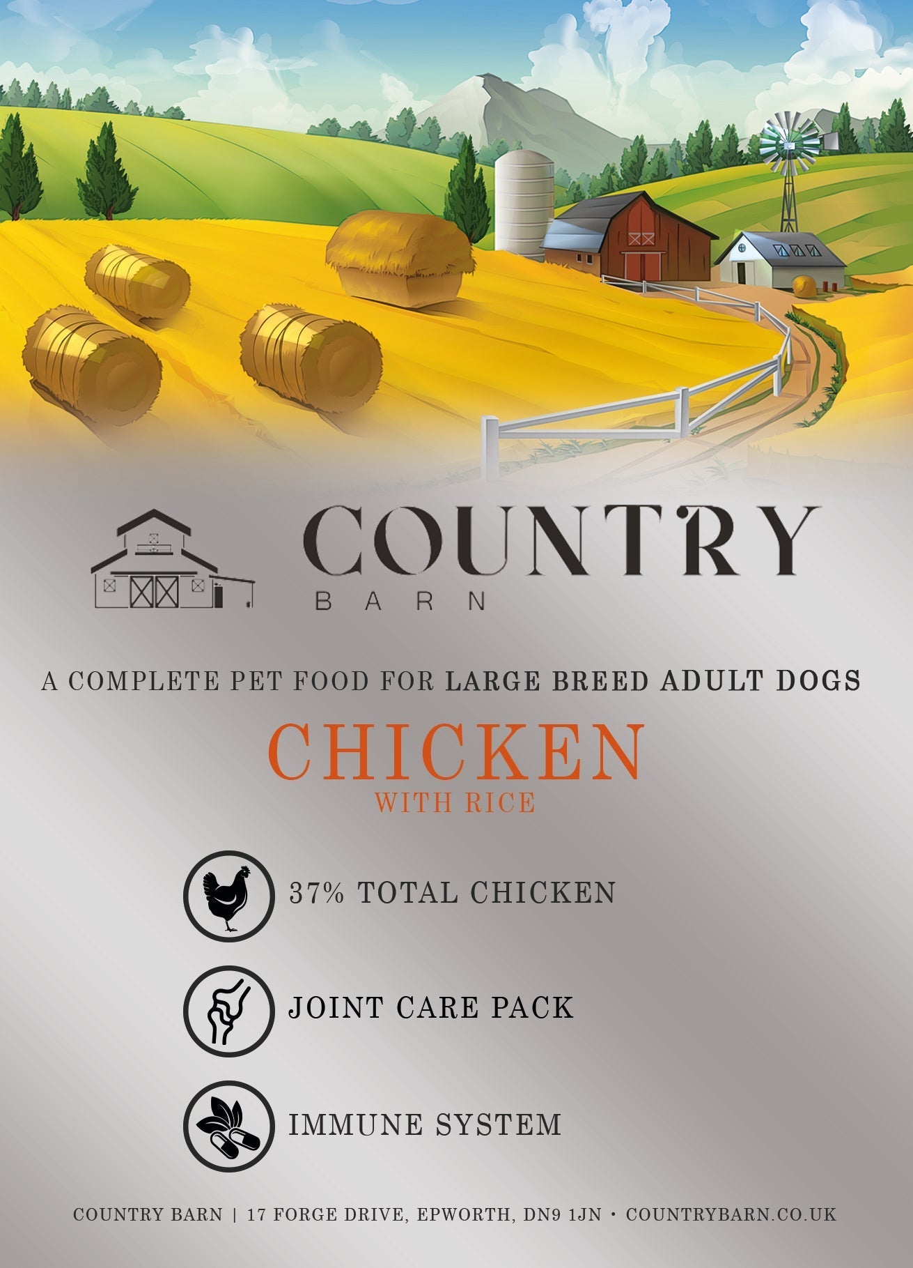 Chicken & Rice - Premium - Pet Supplier Store