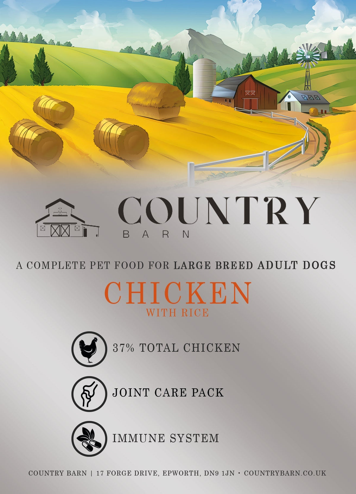 Chicken & Rice - Premium - Pet Supplier Store