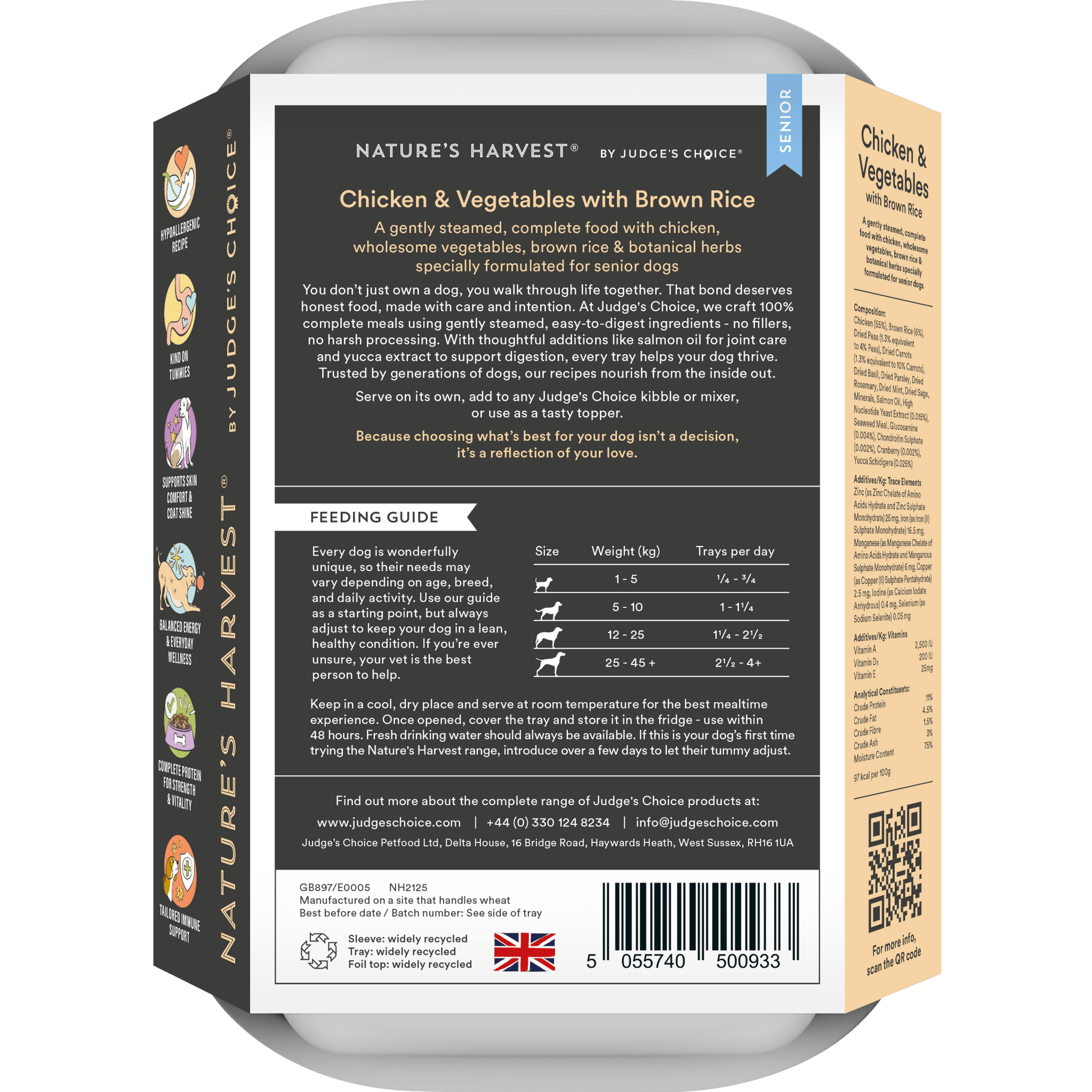 Chicken & Vegetables with Brown Rice - Senior - Pet Supplier Store