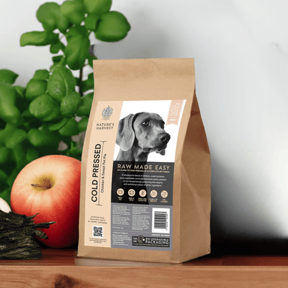 Cold Pressed Chicken and Sweet Potato 3KG Hypoallergenic Dog Food - Raw Made Easy - Pet Supplier Store