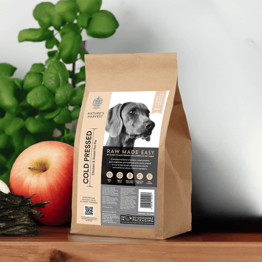 Cold Pressed Chicken and Sweet Potato 3KG Hypoallergenic Dog Food - Raw Made Easy - Pet Supplier Store