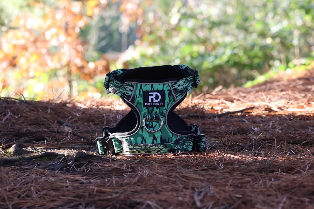 Comfort Harness Green Camo - Pet Supplier Store