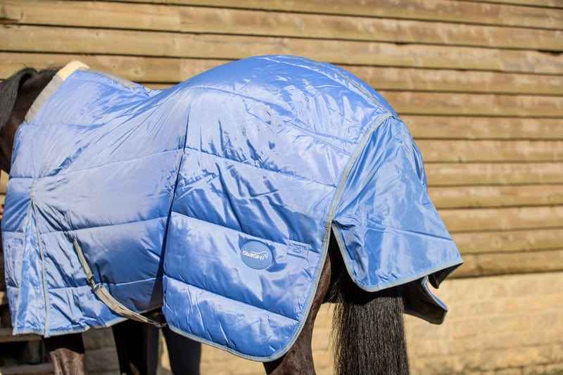 100g Stable Rug With Detachable Neck - Cornflower
