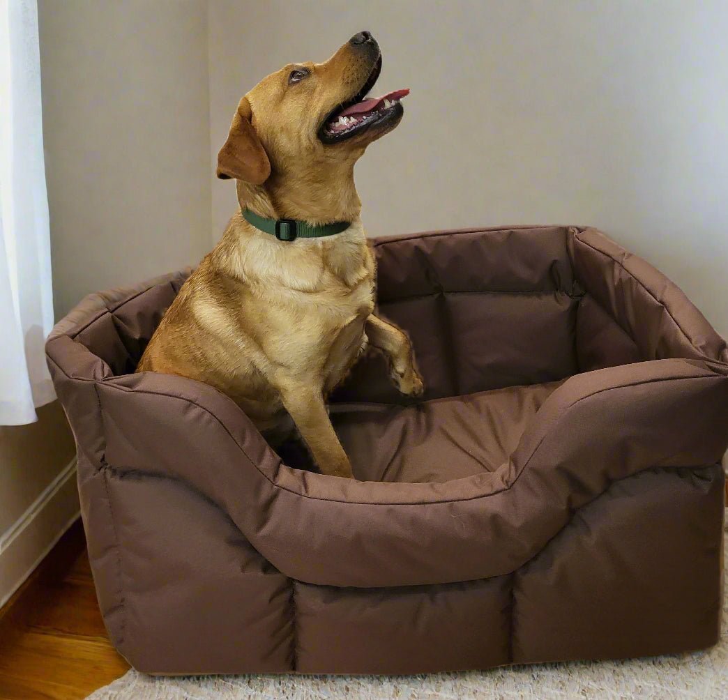 Country Dog Heavy Duty Rectangular High Sided Waterproof Dog Beds - Pet Supplier Store
