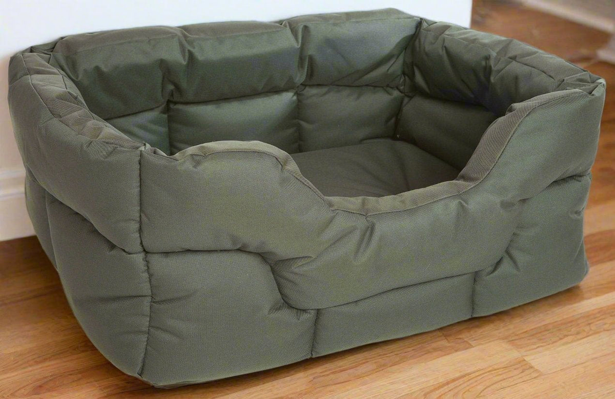 Country Dog Heavy Duty Rectangular High Sided Waterproof Dog Beds - Pet Supplier Store