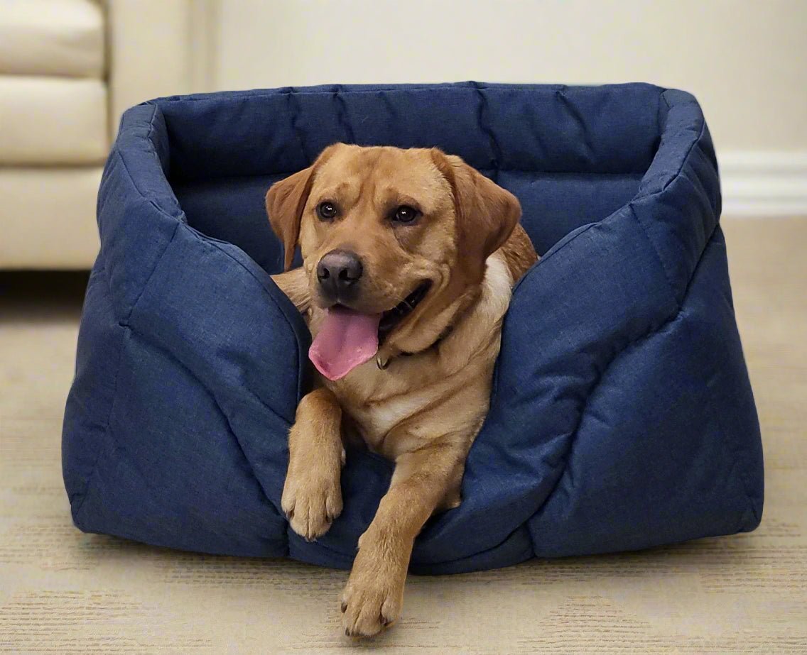 Country Dog Heavy Duty Rectangular High Sided Waterproof Dog Beds - Pet Supplier Store
