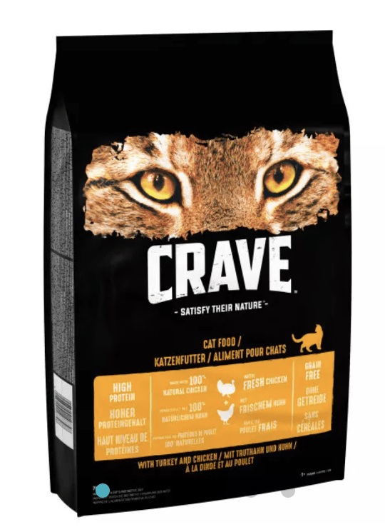 CRAVE Cat Dry with Turkey & Chicken - 7kg - Pet Supplier Store