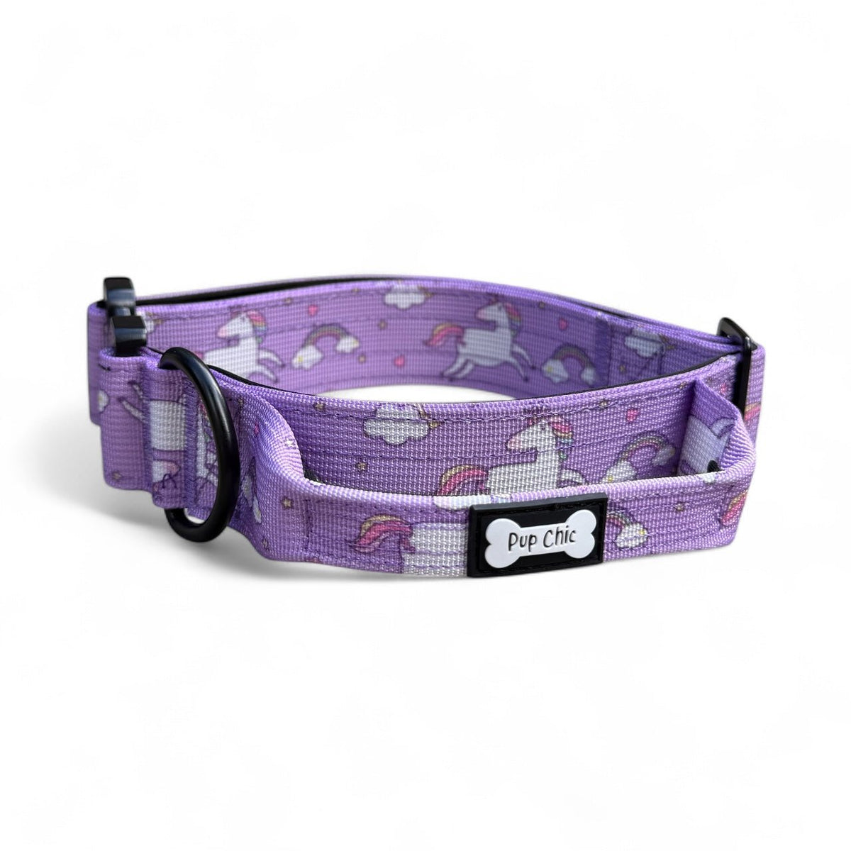 Daydreams and Unicorns Tactical Dog Collar (M–XL) – Heavy-Duty Strength Meets Bold Style - Pet Supplier Store