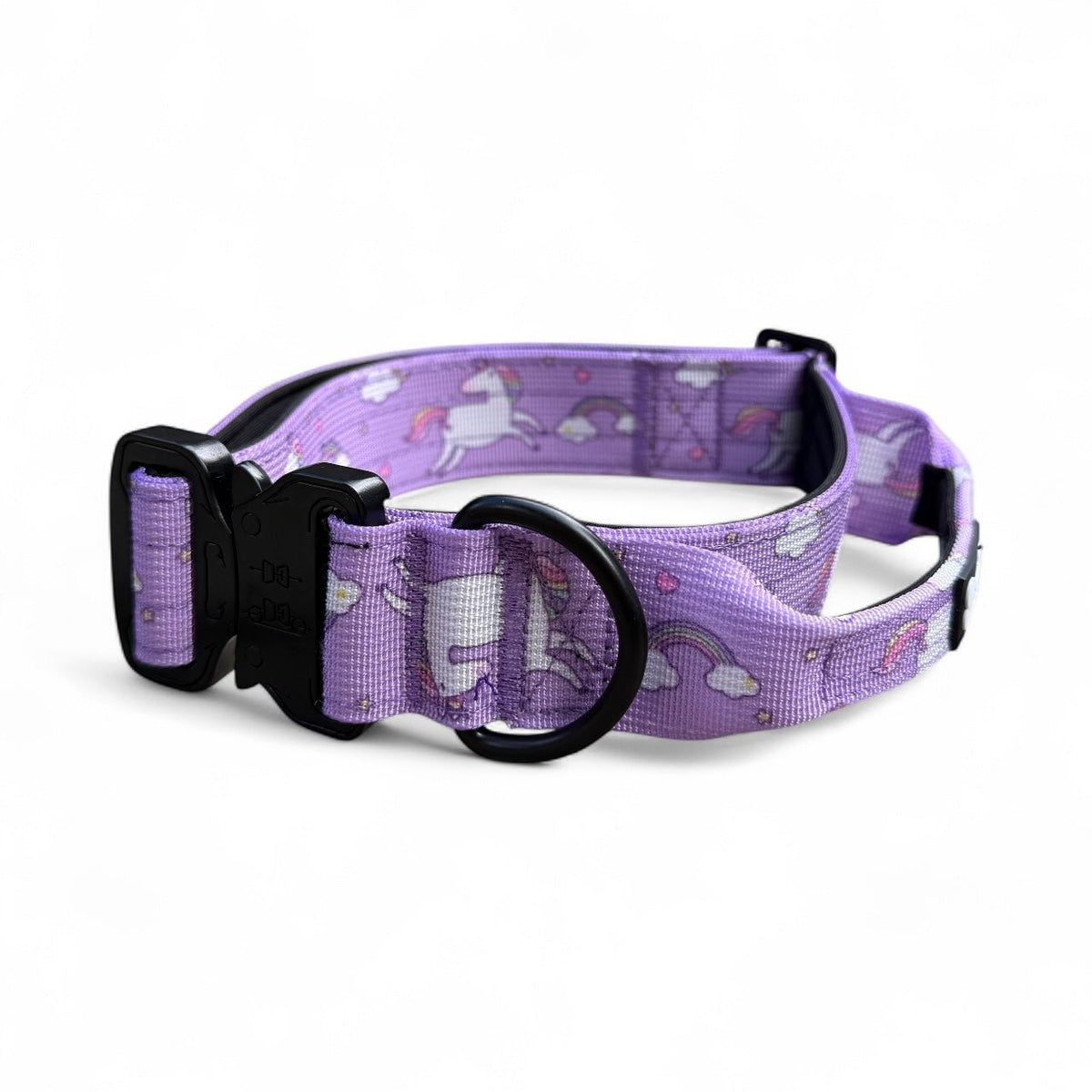 Daydreams and Unicorns Tactical Dog Collar (M–XL) – Heavy-Duty Strength Meets Bold Style - Pet Supplier Store