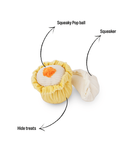 Dim Sum Pop enrichment dog toy - Pet Supplier Store
