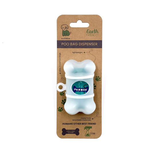 Poo Bag Dispenser + FREE ROLL