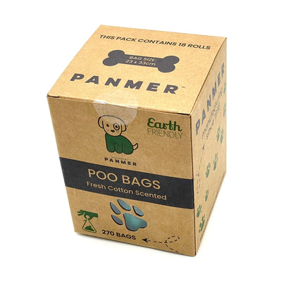 Dog Poo Bags - PCR (270 Bags) - Pet Supplier Store
