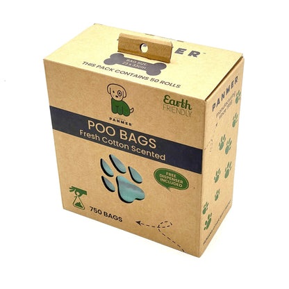 Dog Poo Bags - PCR (750 Bags) - Pet Supplier Store