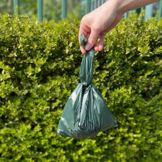Dog Poo Bags with Handles - Biodegradable, Unscented & Leakproof - Bulk - Pet Supplier Store