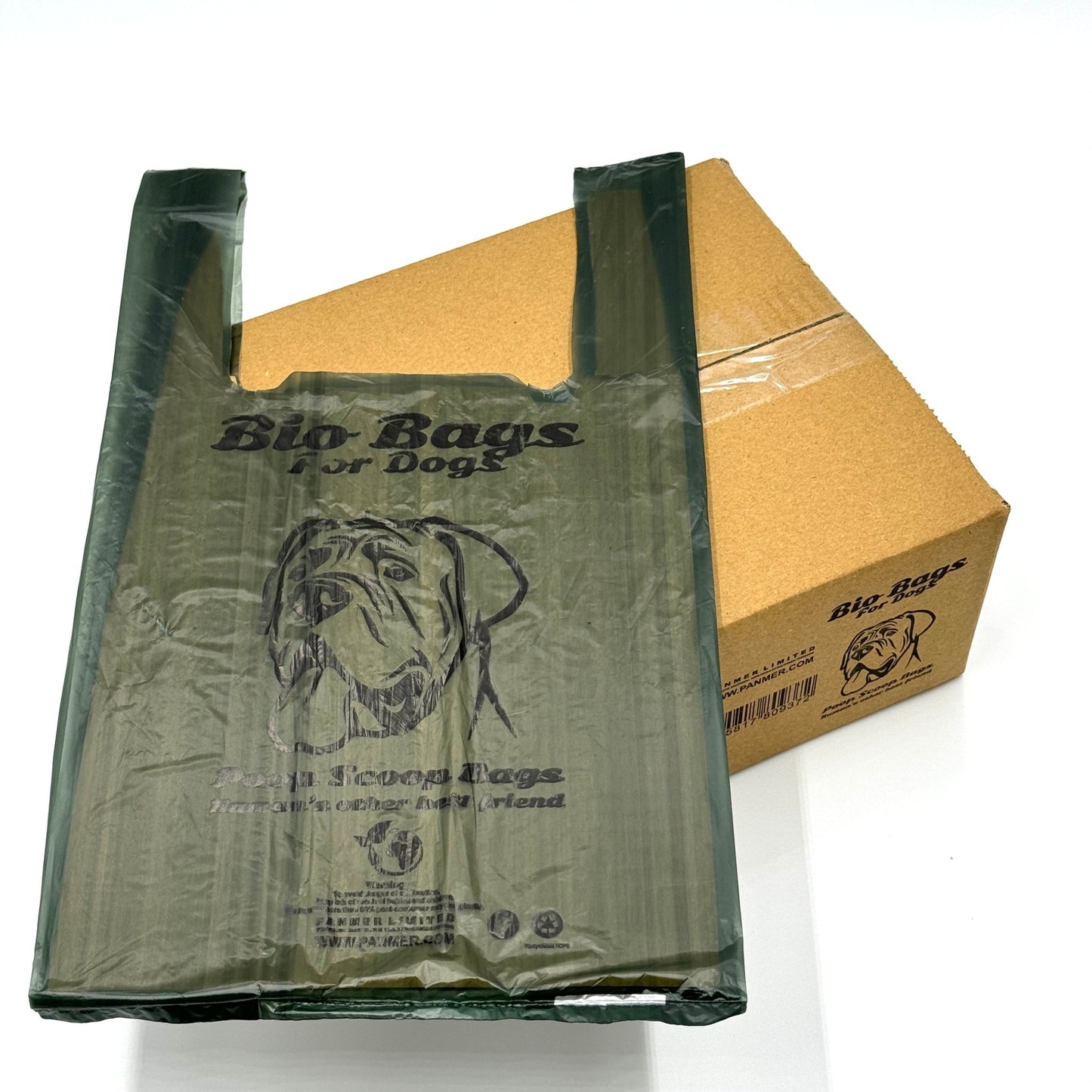 Dog Poo Bags with Handles - Biodegradable, Unscented & Leakproof - Bulk - Pet Supplier Store