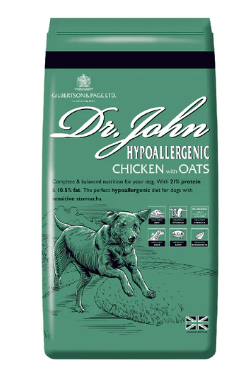 Dr John Hypoallergenic Chicken with Oats 15KG - Pet Supplier Store