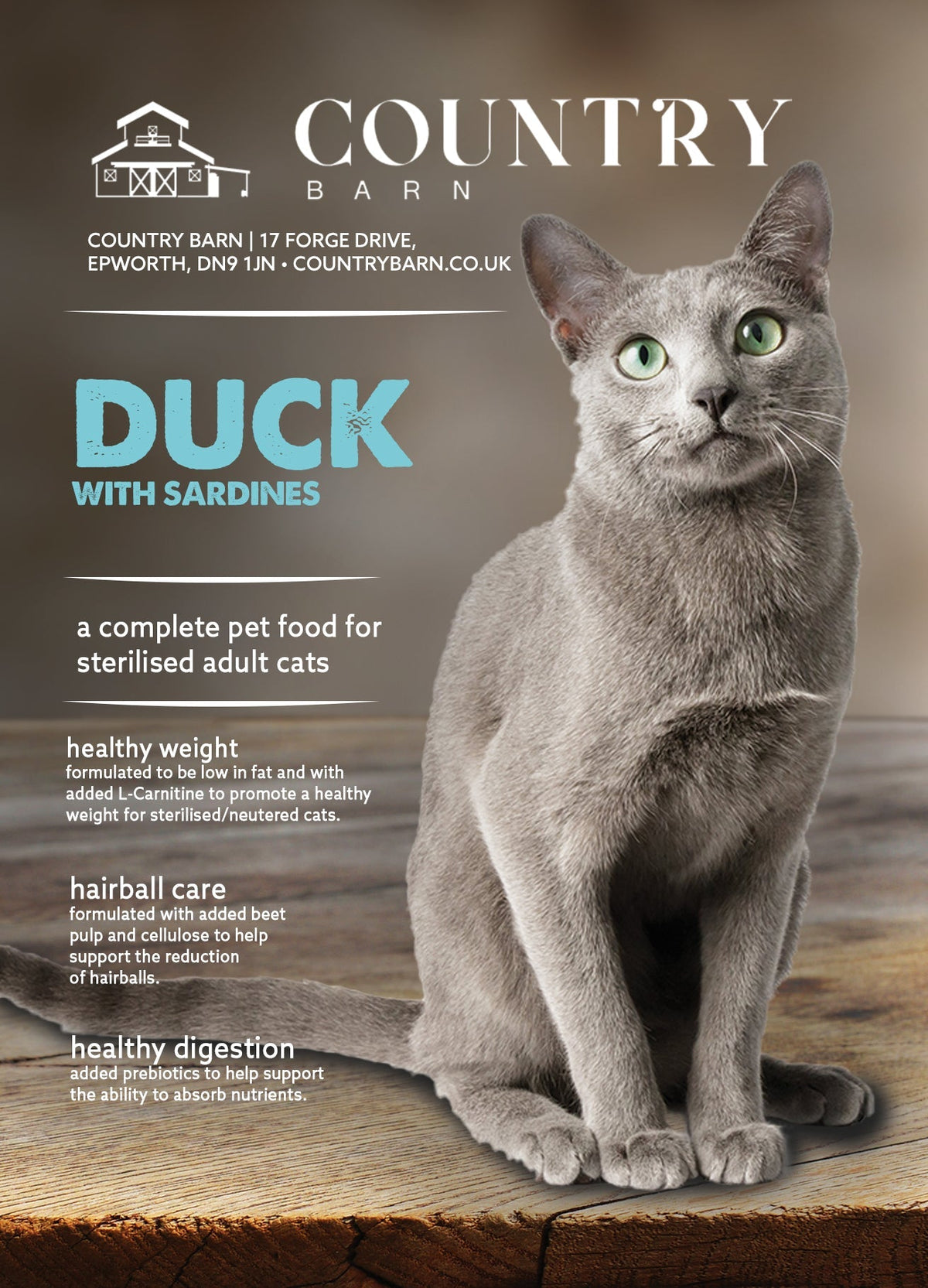 Duck with Sardines - Pet Supplier Store