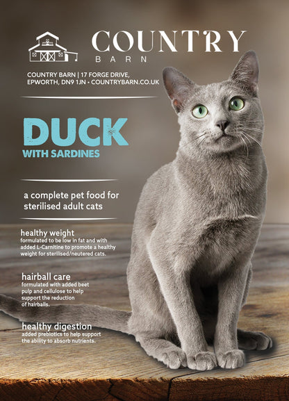 Duck with Sardines - Pet Supplier Store