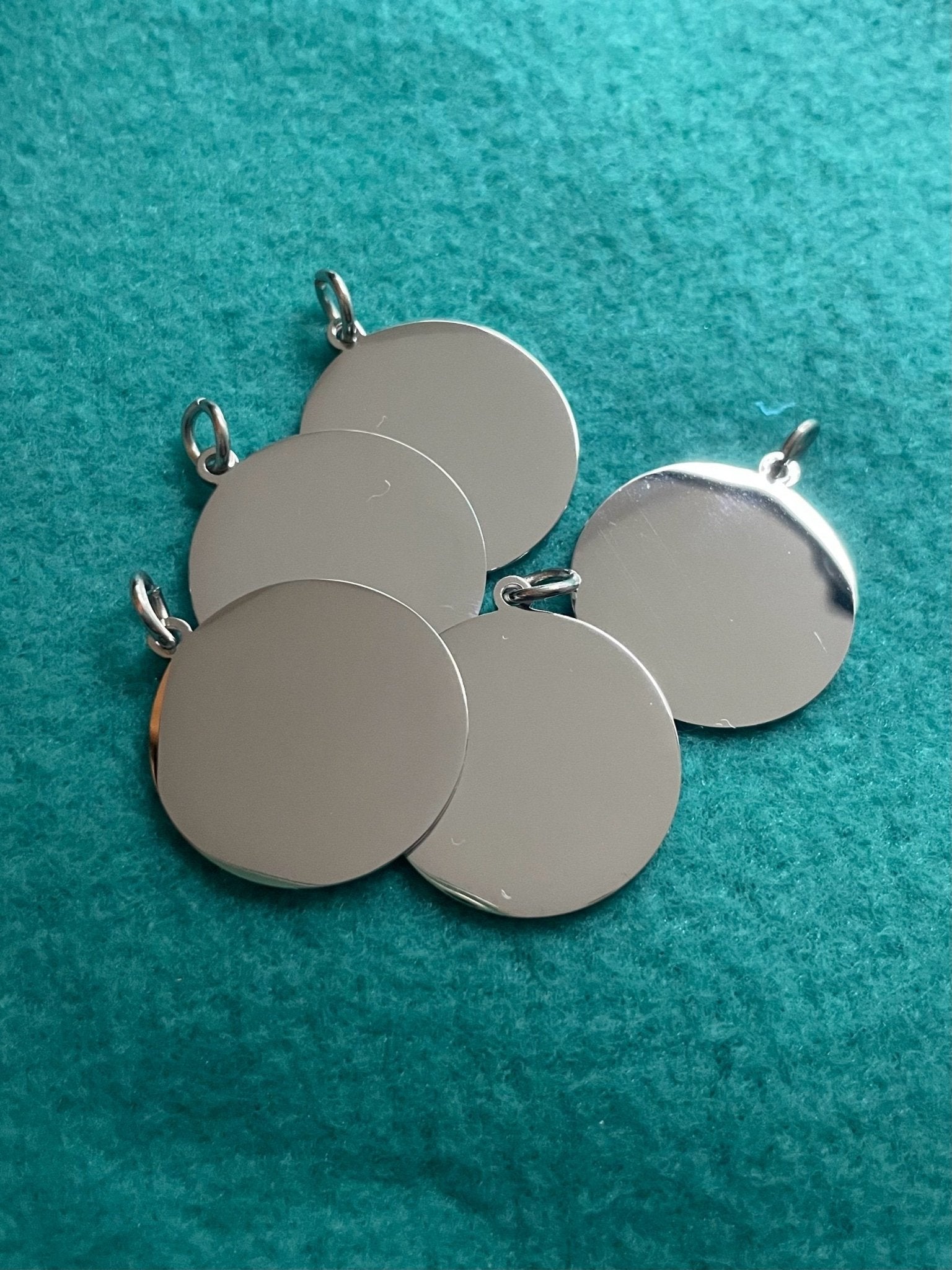 Engraved Dog Tags - Round - Pet Supplier Store