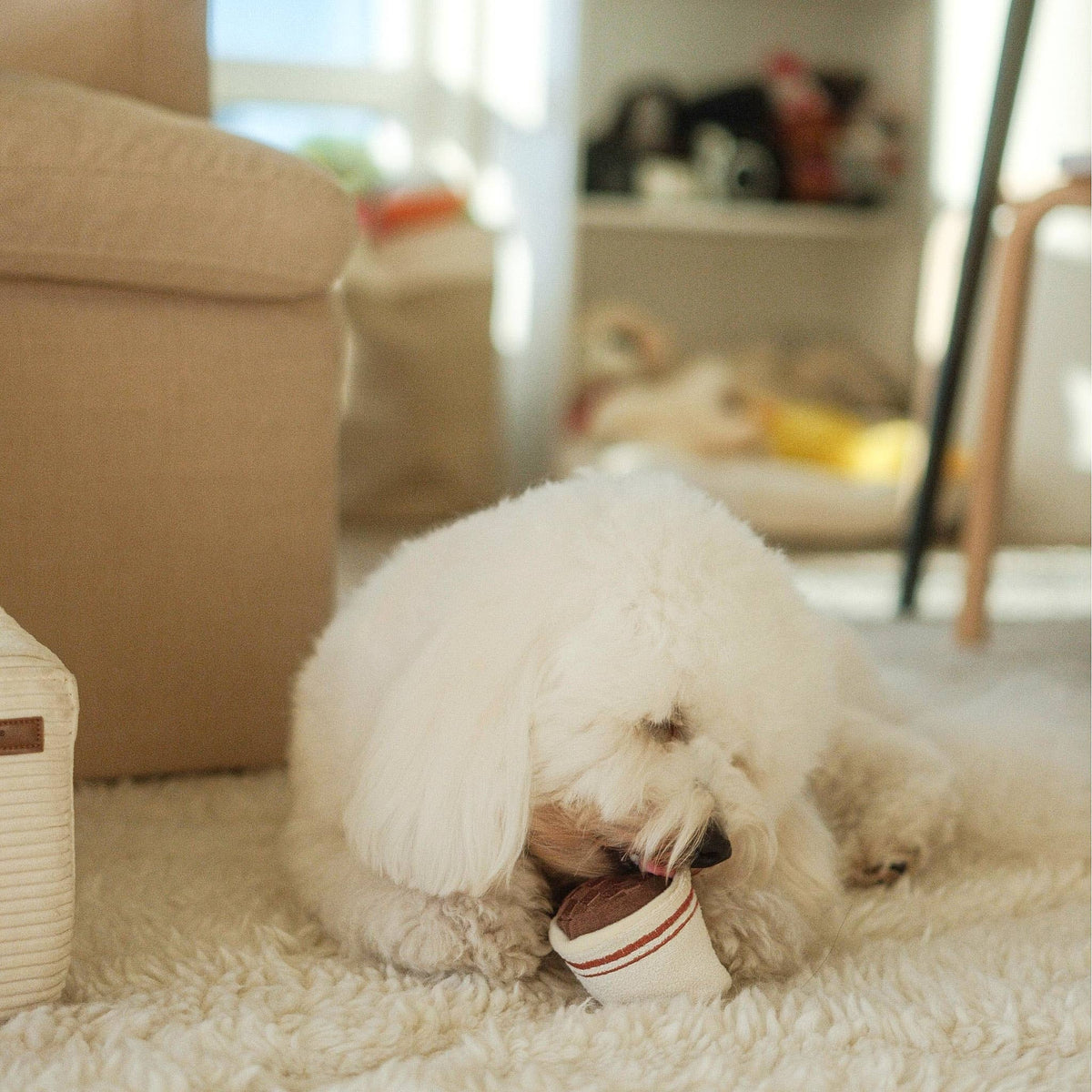 Espresso Pop Enrichment Dog Toy - Pet Supplier Store