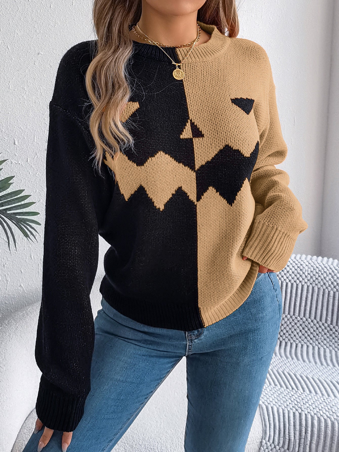 Halloween Sweater Fashion Long Sleeve T-shirt