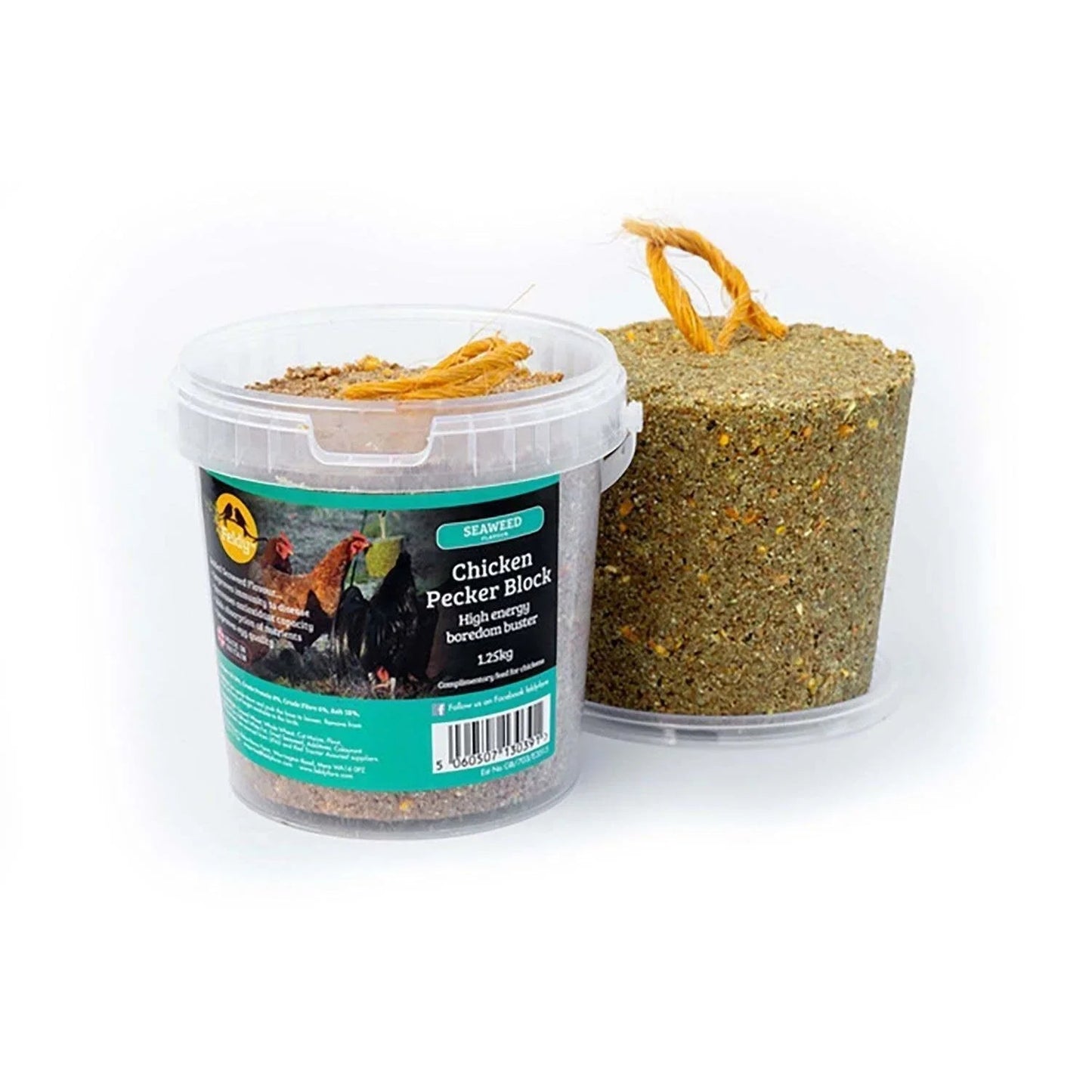 Feldy Chicken Pecking Blocks - choose your flavour - EGG/FEATHER quality - Pet Supplier Store