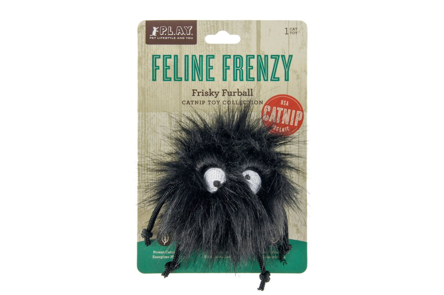 Feline Frenzy Frisky Furball Cat Toy - Pet Supplier Store
