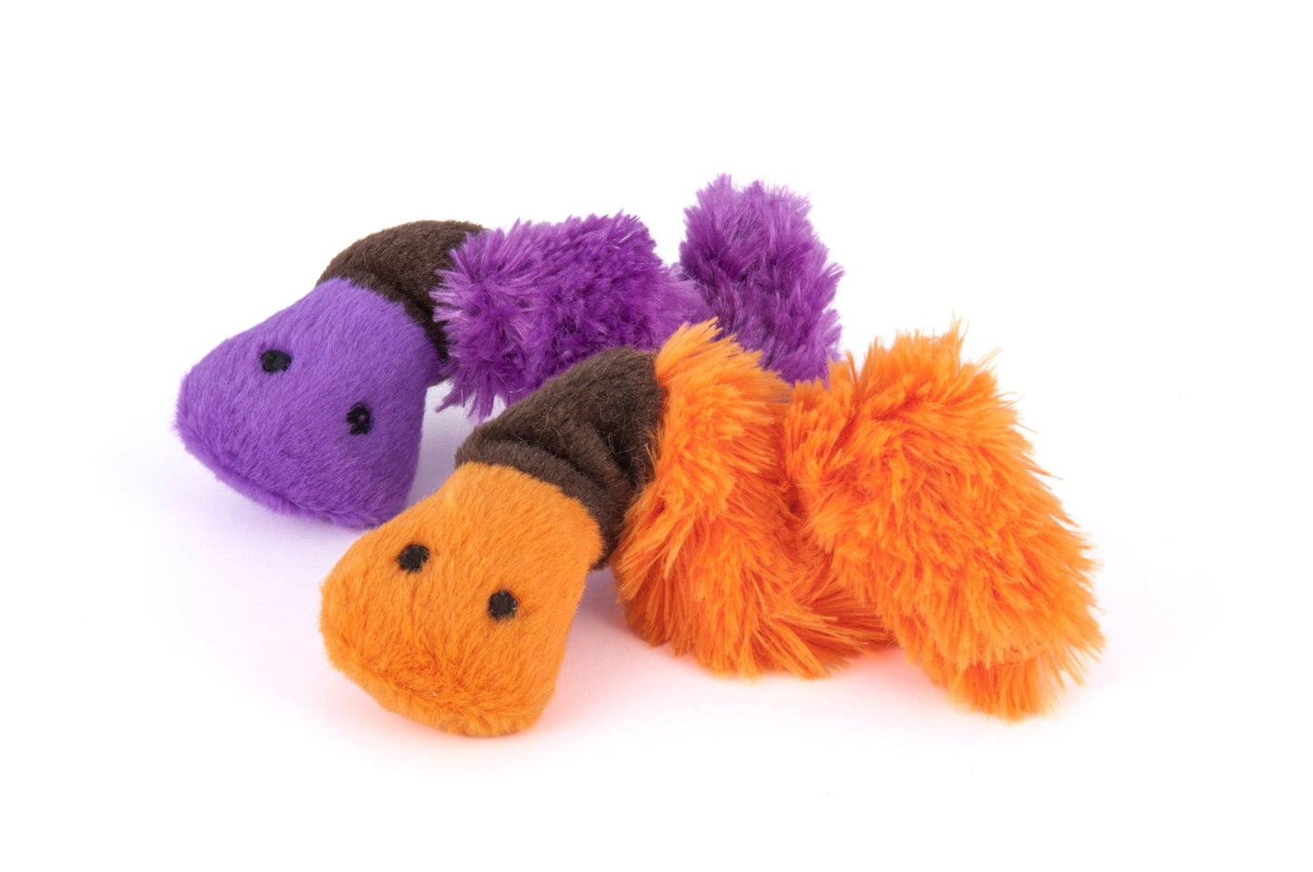 Feline Frenzy Worms Cat Toy Set of 2 - Pet Supplier Store