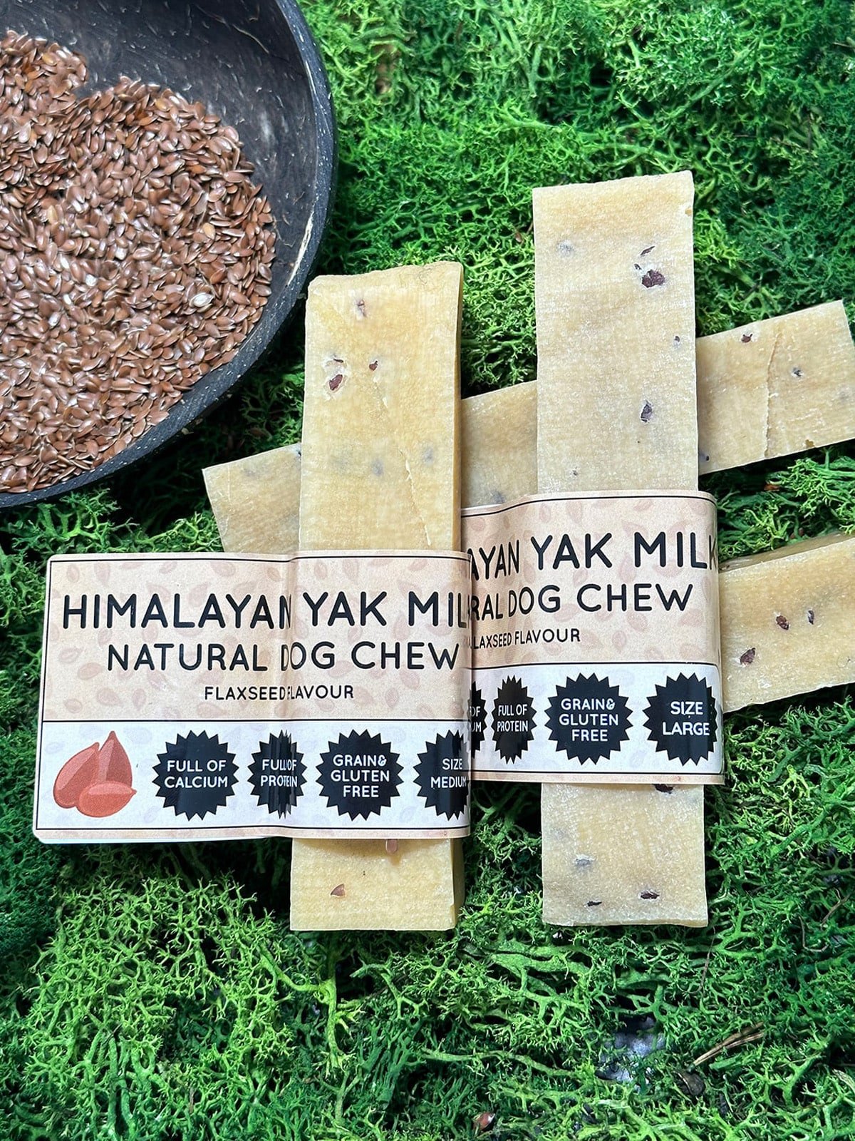 Flaxseed Yak Dog Chew - Pet Supplier Store