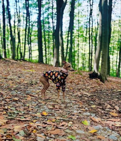 Fleece Lined Sweatshirt Jumper - Flower Power - Pet Supplier Store