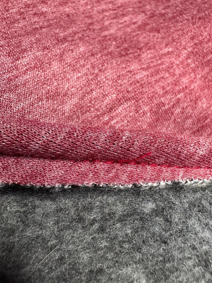 Fleece Lined Sweatshirt Vest - Burgundy - Pet Supplier Store