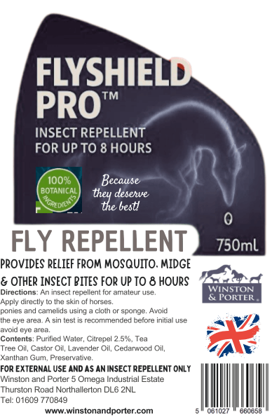 Fly-Shield PRO Spray 750ml & 2.5 Litres - Pet Supplier Store