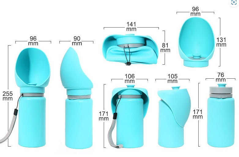 Folding pet outdoor walking travel mug - Pet Supplier Store